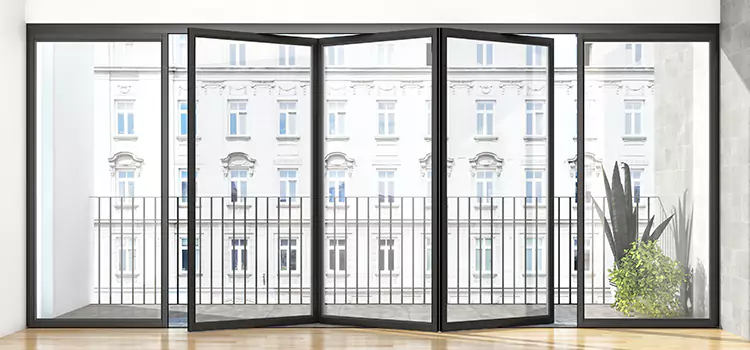 Premium Material Balcony Doors Red Wing